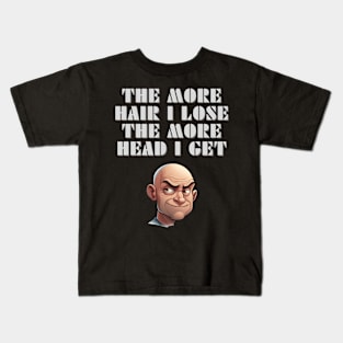 Hairloss humour gift Kids T-Shirt